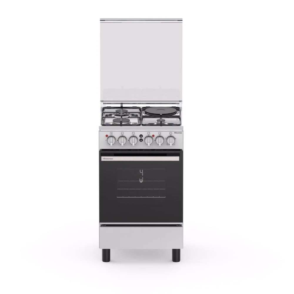 Hisense HF531GEES 50×55 CM (3 Gas + 1 Electric Plate) Cooker
