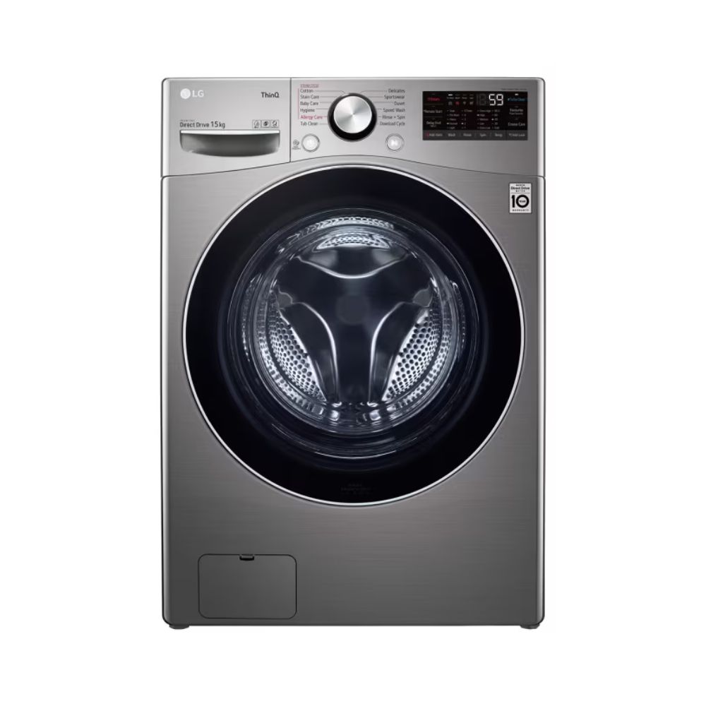 LG F0L9DYP2S 15kg Front Load Washing Machine