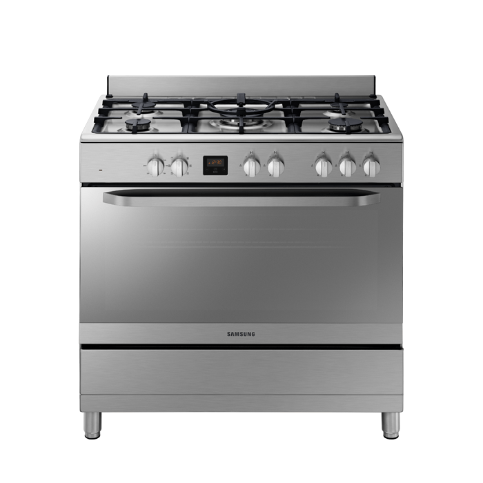 Samsung 5 Burner 90x60cm Gas Cooker NY90T5010SS