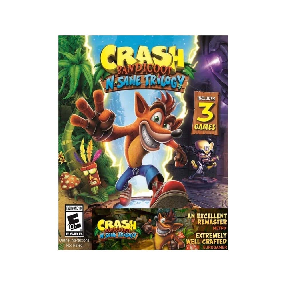 PS4 Crash Bandicoot Trilogy