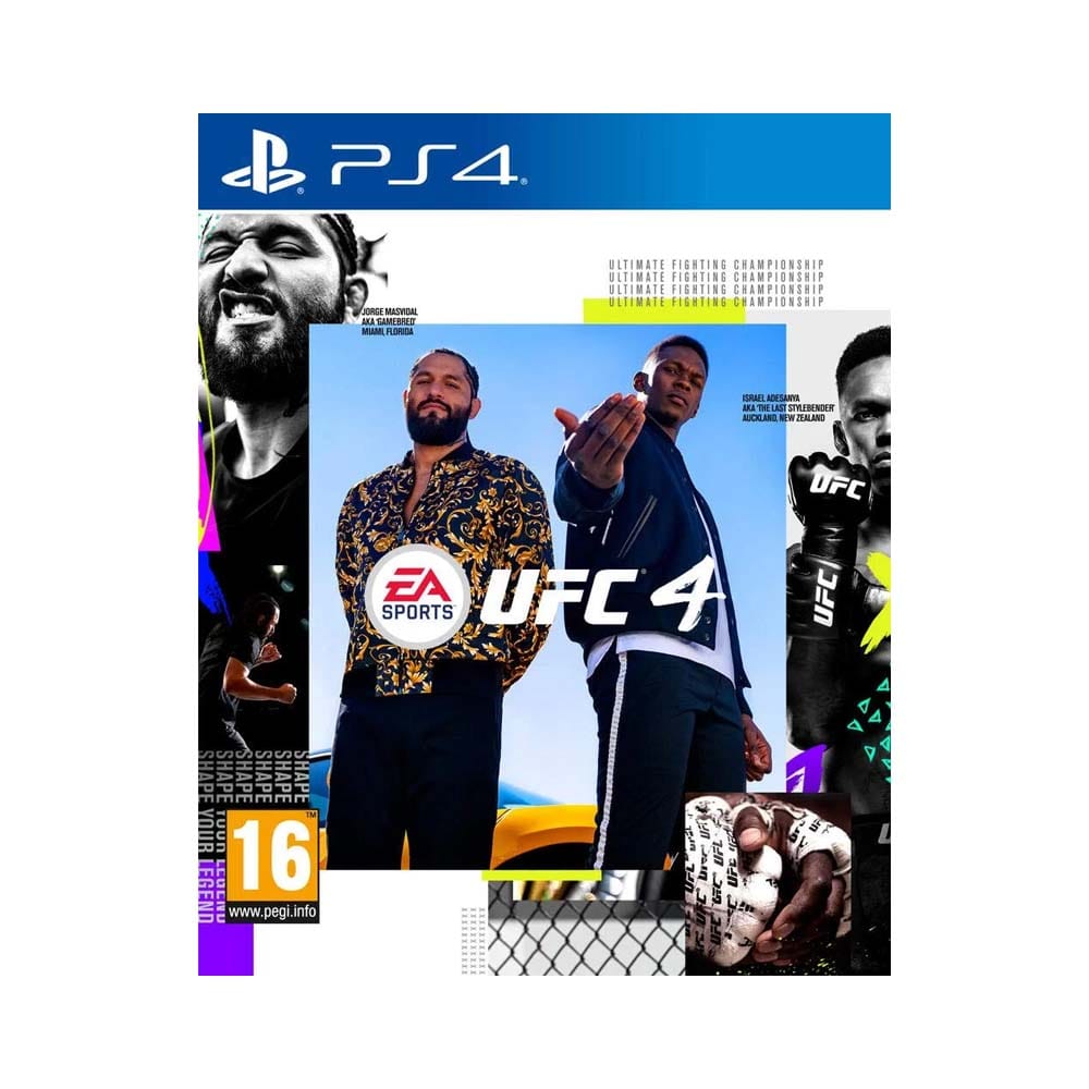 PS4 UFC 4 PlayStation Video Game