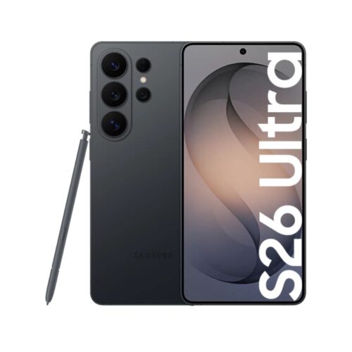 samsung S26 Ultra 12/256 - Smart Hub Kenya Samsung Galaxy S26 Ultra smartphone with S Pen, shown from back and front with a quad-camera array.